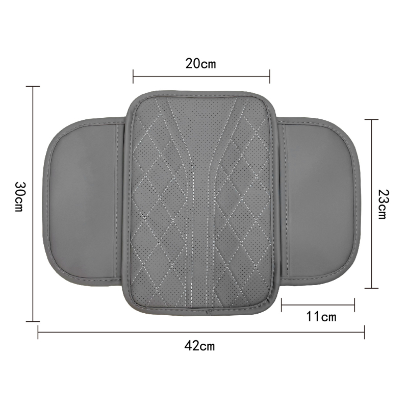 Δερμάτινο μαξιλαράκι για αύξηση του υποβραχιόνιου με πλευρικό αποθηκευτικό χώρο — καθολικά συμβατό, Mu yunji, προέλευση Zhejiang