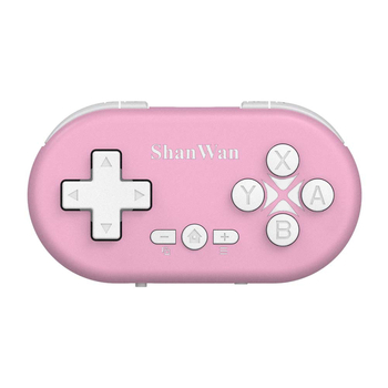 ShanWan Q36 gamepad Bluetooth, USB-C, vibracija, ABS, 24 g