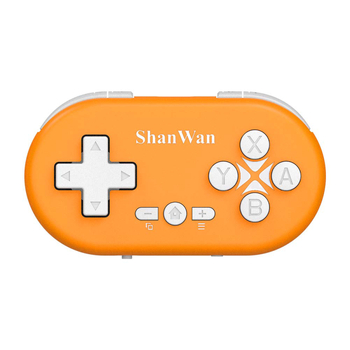 ShanWan Q36 gamepad Bluetooth, USB-C, vibracija, ABS, 24 g