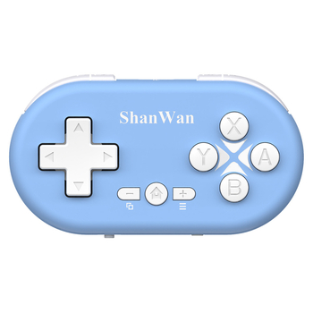 ShanWan Q36 gamepad Bluetooth, USB-C, vibracija, ABS, 24 g