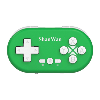 ShanWan Q36 gamepad Bluetooth, USB-C, vibracija, ABS, 24 g
