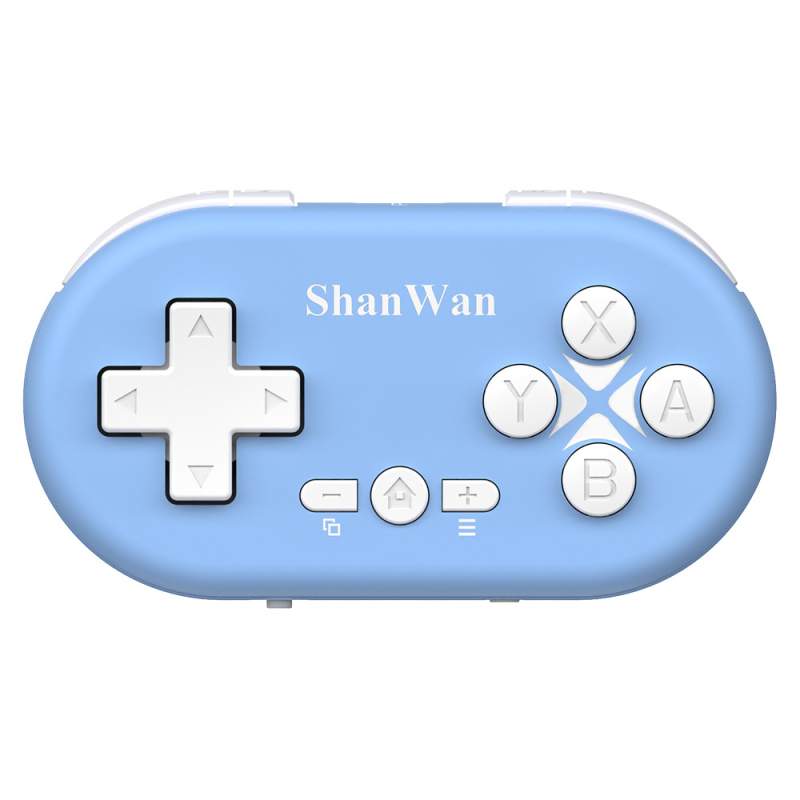 ShanWan Q36 gamepad Bluetooth, USB-C, vibracija, ABS, 24 g