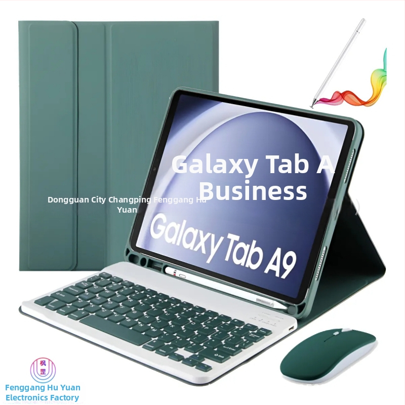 Obal s Bluetooth klávesnicou pre Samsung Galaxy Tab A11 (SM-X310) s myšou, USB rozhranie, nabíjací kábel 0,3 m