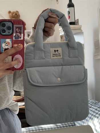 Шокоустойчив калъф за iPad, ултралек, външна част от Oxford плат, памучна подплата, пролет 2025