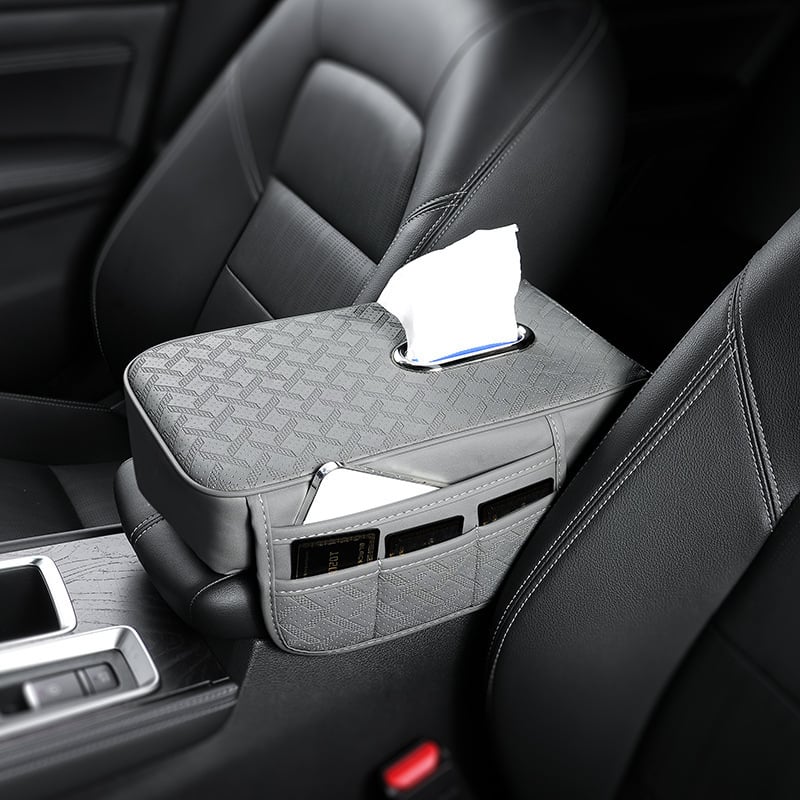 Perne pentru cotiera centrală din piele – universală, personalizabilă, husă de protecție pentru interiorul mașinii