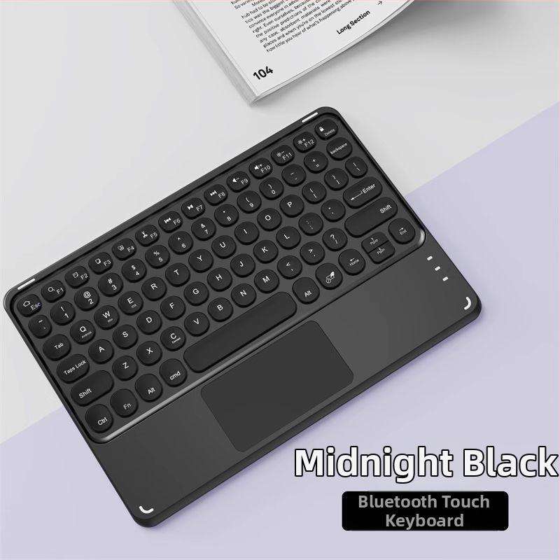 Bezdrôtová Bluetooth klávesnica a myš s numerickou klávesnicou; kompatibilné s Apple iPad, Huawei tablety a Android telefóny; Bluetooth pripojenie; tiché nabíjanie