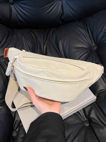 Geantă pentru piept bărbați, stil stradal, nylon, reducerea încărcării, sezon iarna 2024, utilizare zilnică