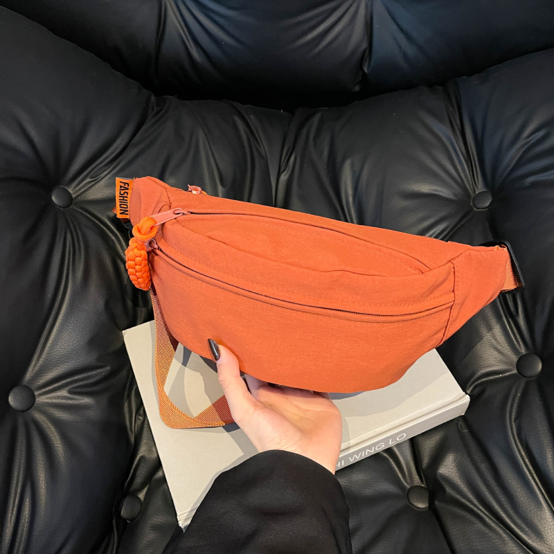 Geantă pentru piept bărbați, stil stradal, nylon, reducerea încărcării, sezon iarna 2024, utilizare zilnică