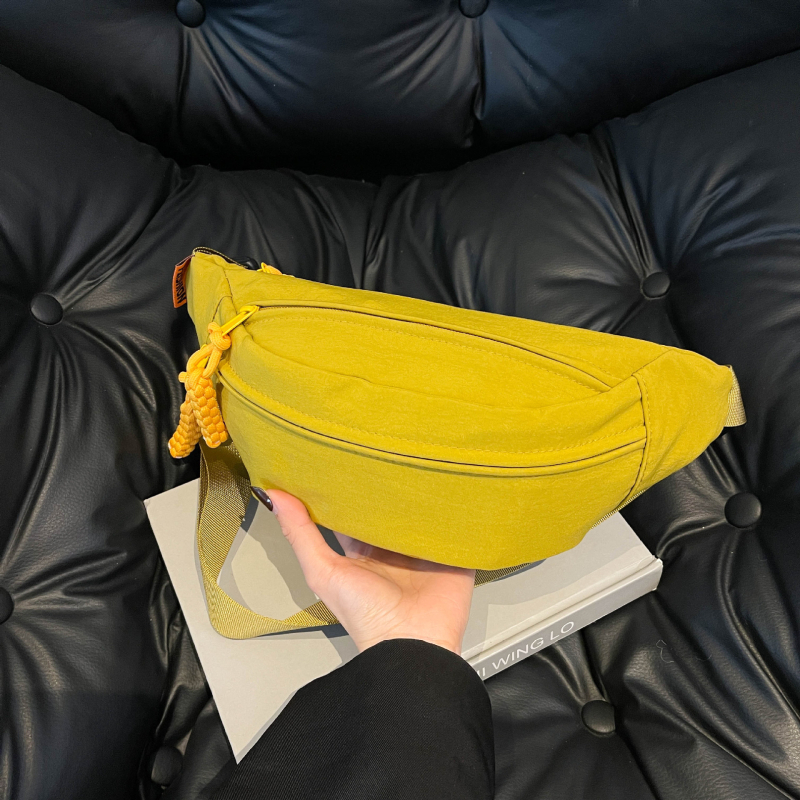 Geantă pentru piept bărbați, stil stradal, nylon, reducerea încărcării, sezon iarna 2024, utilizare zilnică