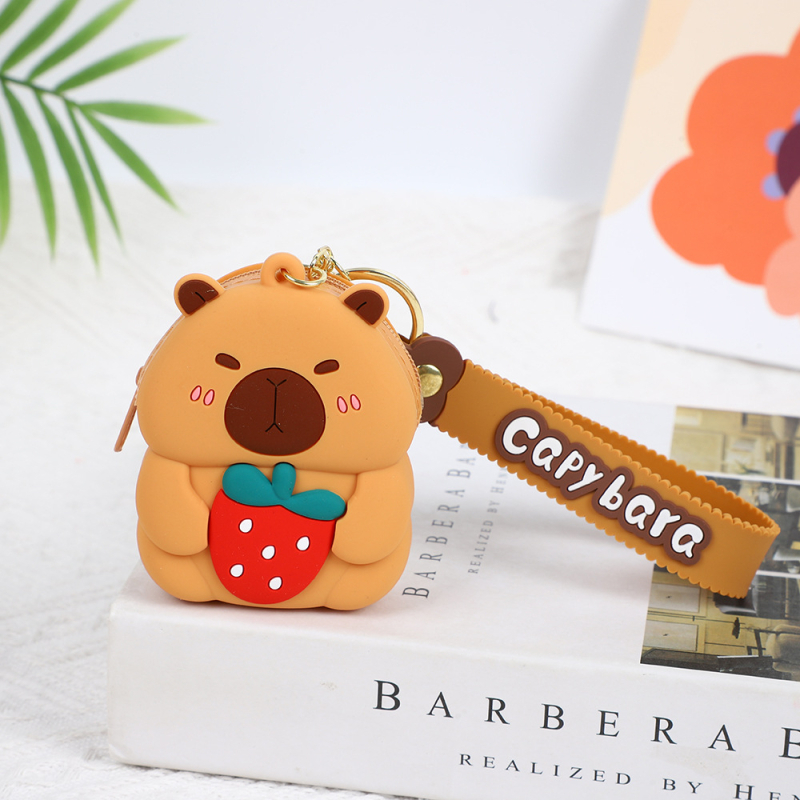 Portofel din silicon cu model animal, stil copil, impermeabil, pentru utilizare zilnică