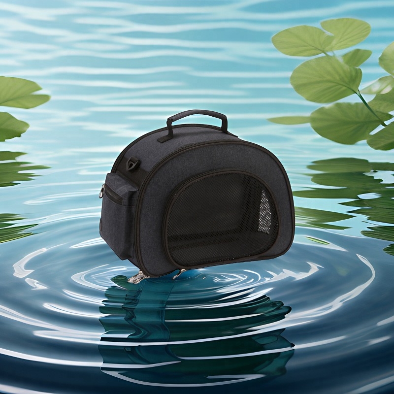 Geantă de umăr pentru animale de companie, material anion, pentru ieșiri, capacitate 0.5, model cu potrivire cromatică