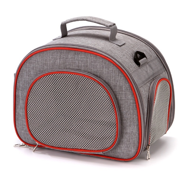 Geantă de umăr pentru animale de companie, material anion, pentru ieșiri, capacitate 0.5, model cu potrivire cromatică