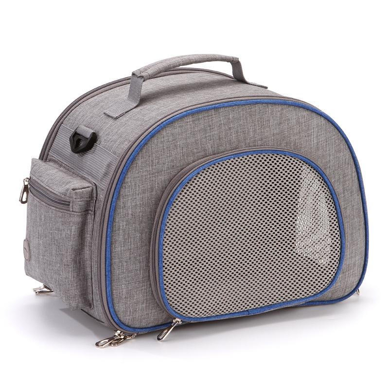 Geantă de umăr pentru animale de companie, material anion, pentru ieșiri, capacitate 0.5, model cu potrivire cromatică