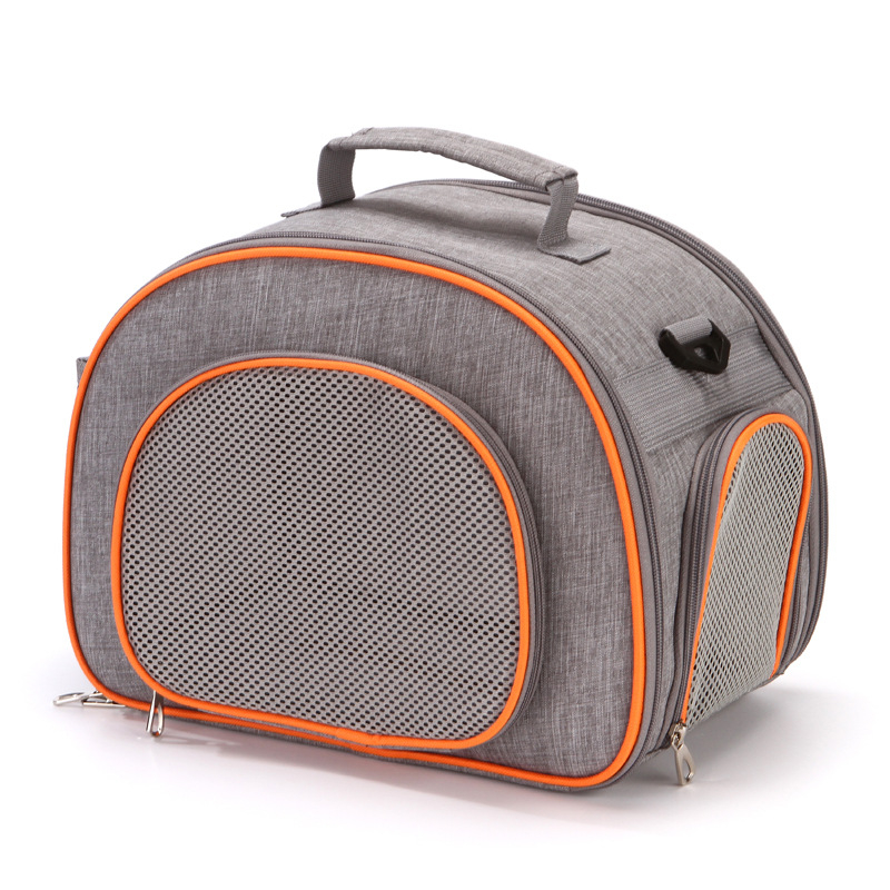 Geantă de umăr pentru animale de companie, material anion, pentru ieșiri, capacitate 0.5, model cu potrivire cromatică