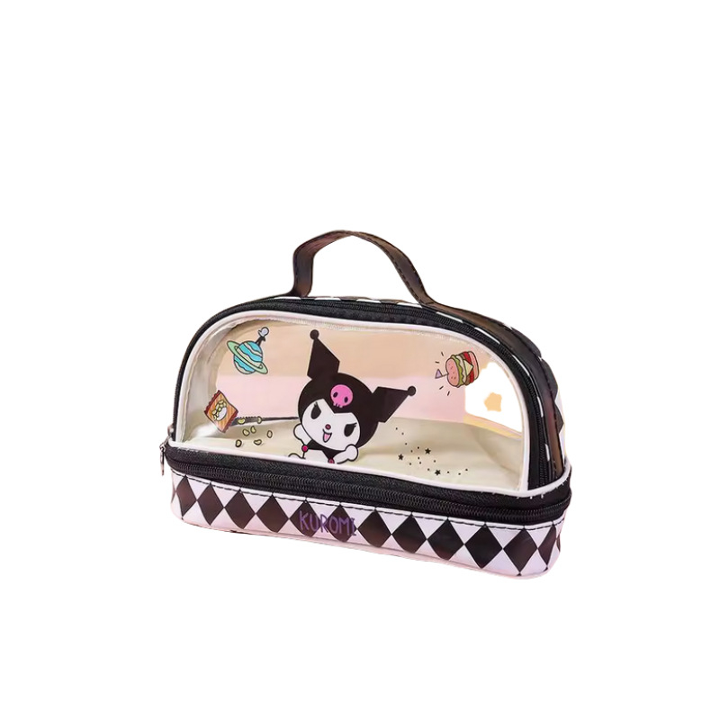 Penar pentru creioane - Material PU - Unisex - Stil coreean - Model 2018