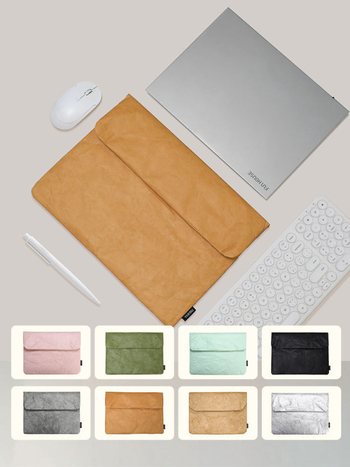 Husa de tabletă cu închidere magnetică — impermeabilă, ultra-ușoară, rezistentă la uzură, antișoc; material: hârtie; căptușeală: poliester; stil urban minimalist; lansare primăvară 2025