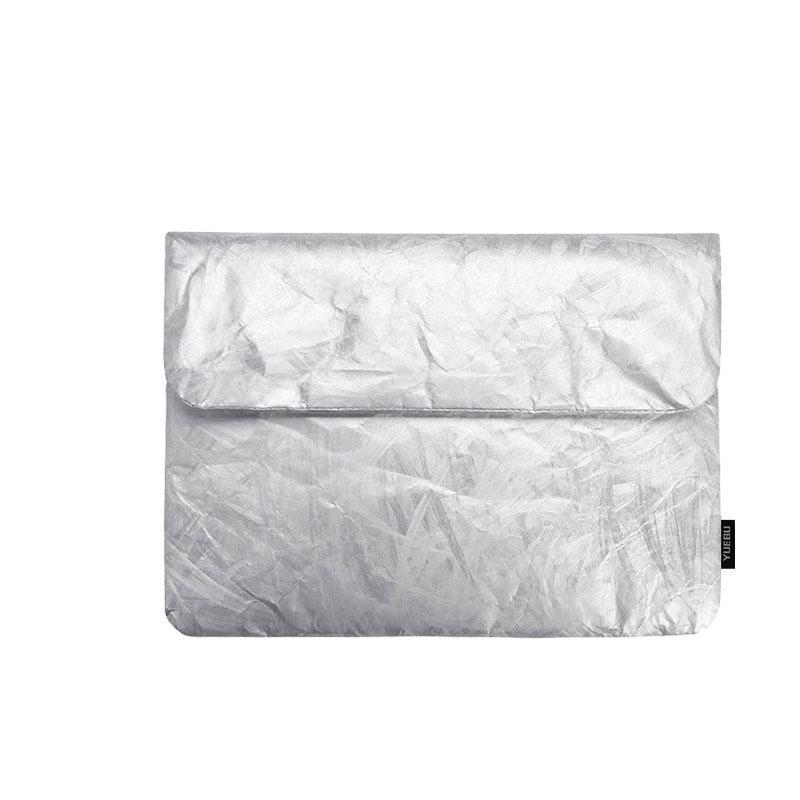 Husa de tabletă cu închidere magnetică — impermeabilă, ultra-ușoară, rezistentă la uzură, antișoc; material: hârtie; căptușeală: poliester; stil urban minimalist; lansare primăvară 2025