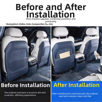 Защита за автомобилни седалки: антиударна подложка за седалката, защита на облегалката, защита за крак, против замърсяване и надраскване.