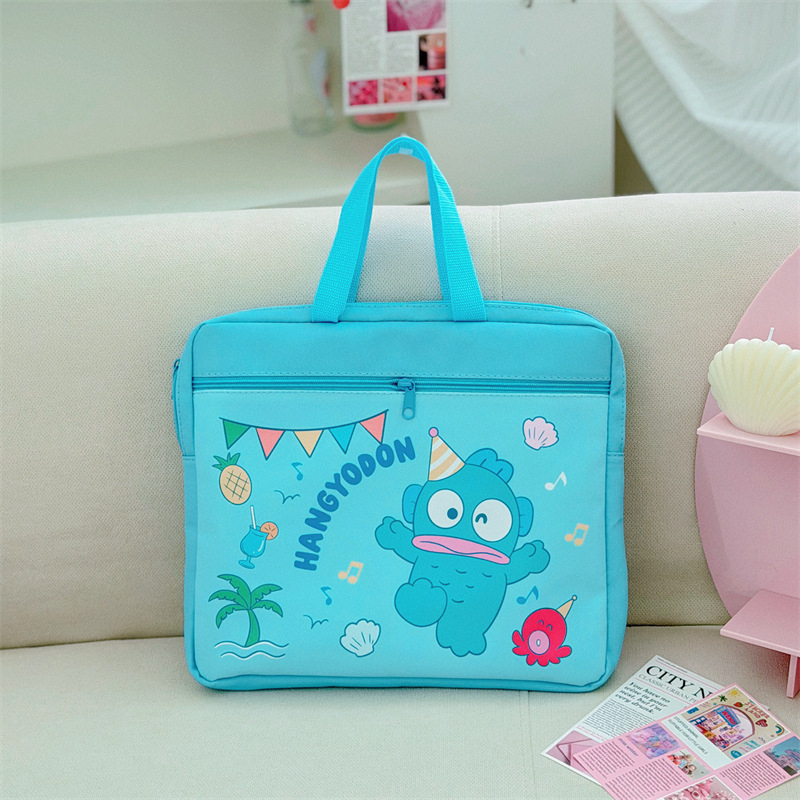 Детска чанта за учебници с цип, карикатурен дизайн, Oxford плат