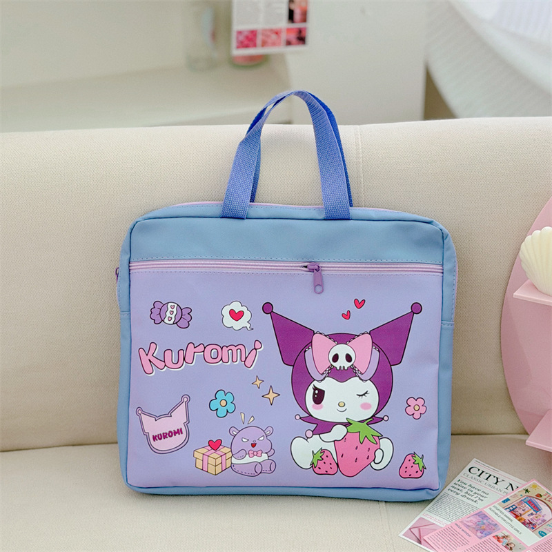 Детска чанта за учебници с цип, карикатурен дизайн, Oxford плат