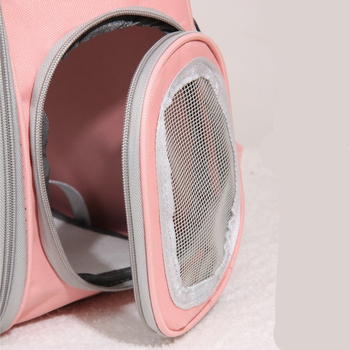 Sac pentru pisică pentru ieșiri — material PC+Oxford, carcasă rigidă, brand Ding pet paradise