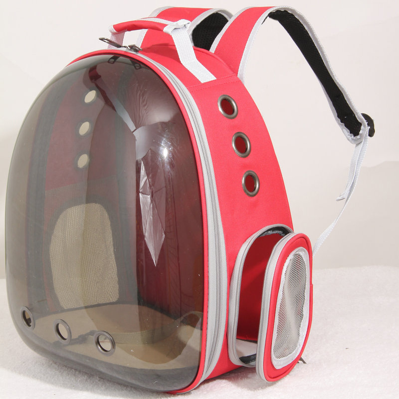 Sac pentru pisică pentru ieșiri — material PC+Oxford, carcasă rigidă, brand Ding pet paradise