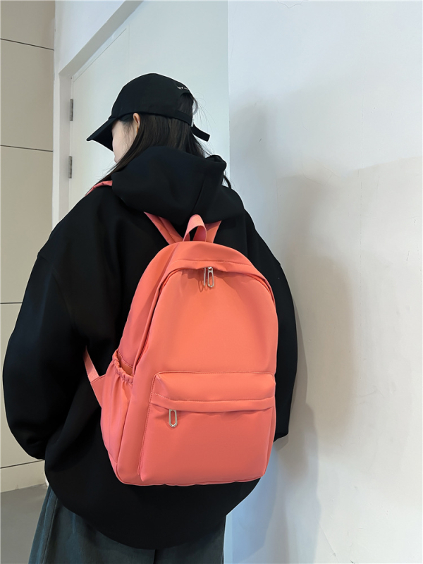 Rucsac din Oxford, design extensibil, unisex, stil urban simplu, căptușeală din poliester