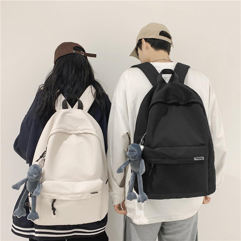 Rucsac unisex din poliester, impermeabil, cu curele cu pernă de aer și căptușeală din pânză