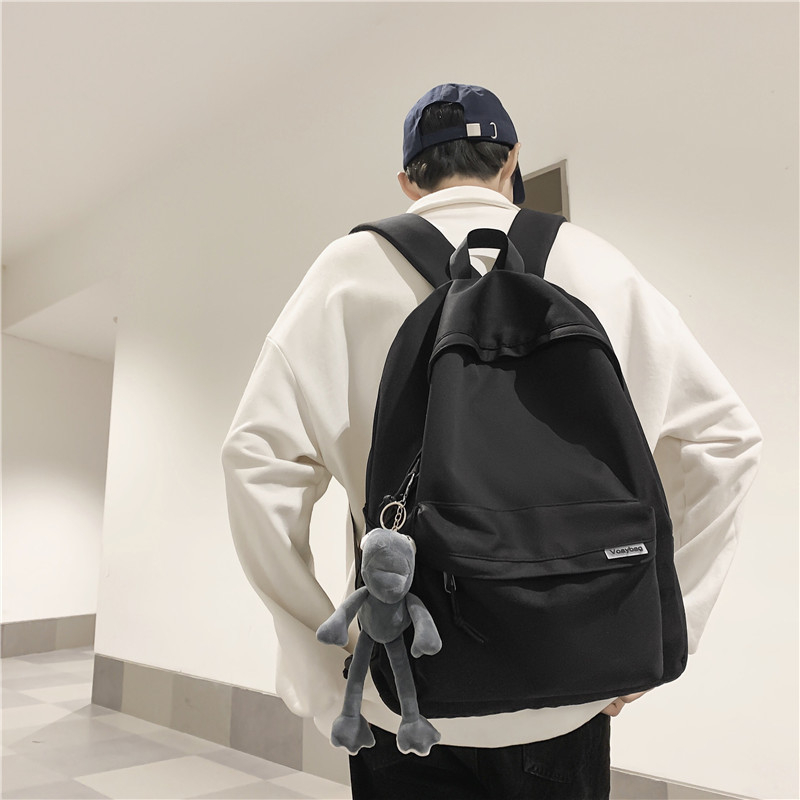 Rucsac unisex din poliester, impermeabil, cu curele cu pernă de aer și căptușeală din pânză