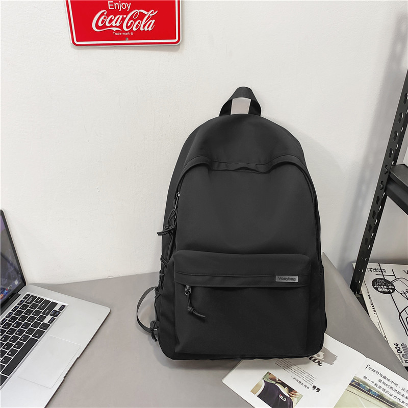 Rucsac unisex din poliester, impermeabil, cu curele cu pernă de aer și căptușeală din pânză