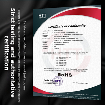 Aizsargapkalpa aizmugurējā sēdekļa atzveltnei – gumija, zīmols CENFUN, paredzēta konkrētam auto, pielāgošana pieejama, licencētas privātās preces