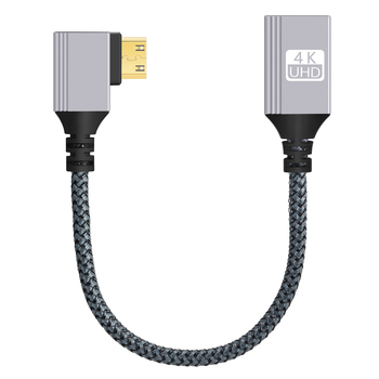 Cablu adaptor USB-C masculin la HDMI Type-A femelă, cupru, placat cu aur, pentru camere DSLR/SLR și computere