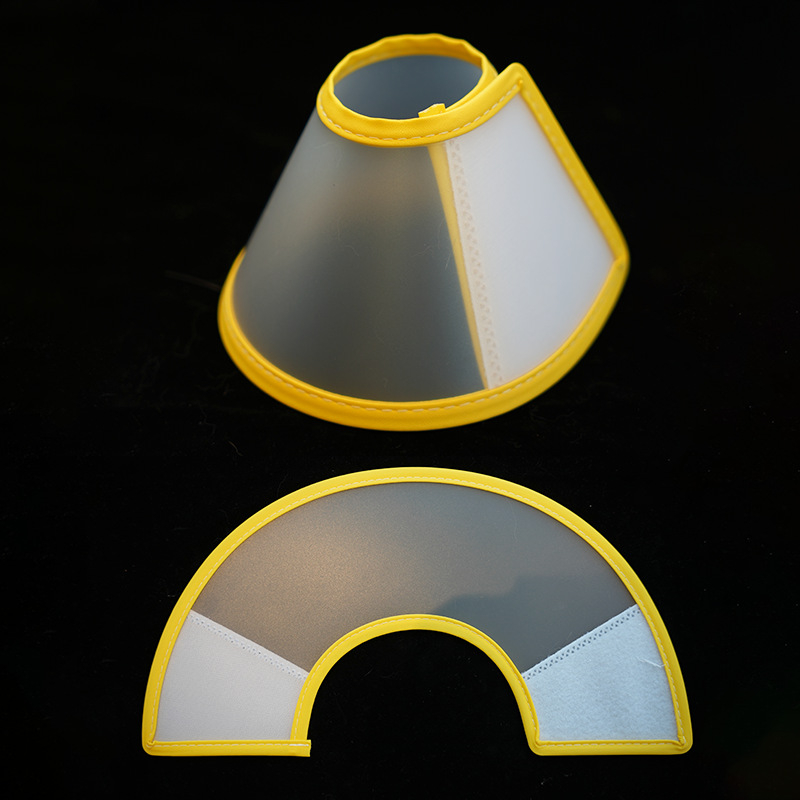 Bakerlele Mäkký obojok pre mačku — Proti škrabaniu a proti olizovaniu, Priehľadný, Priedušný, Mäkký okraj (Značka Bakerlele; Materiál Iné; Pre Mačky)