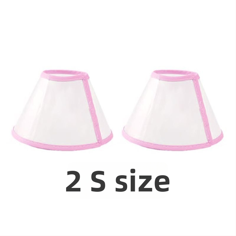 Bakerlele Mäkký obojok pre mačku — Proti škrabaniu a proti olizovaniu, Priehľadný, Priedušný, Mäkký okraj (Značka Bakerlele; Materiál Iné; Pre Mačky)