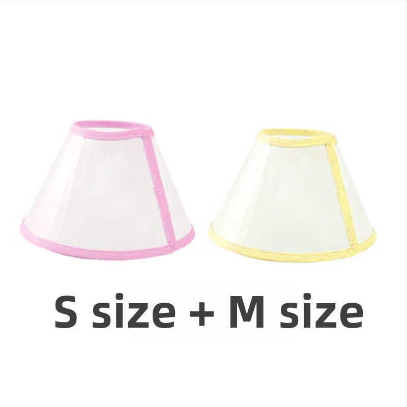 Bakerlele Mäkký obojok pre mačku — Proti škrabaniu a proti olizovaniu, Priehľadný, Priedušný, Mäkký okraj (Značka Bakerlele; Materiál Iné; Pre Mačky)