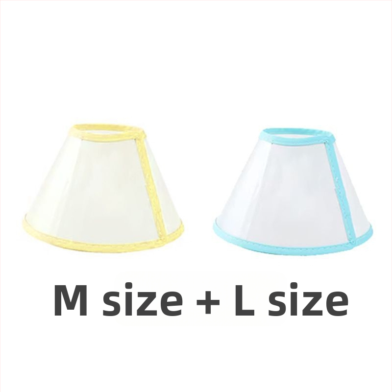 Bakerlele Mäkký obojok pre mačku — Proti škrabaniu a proti olizovaniu, Priehľadný, Priedušný, Mäkký okraj (Značka Bakerlele; Materiál Iné; Pre Mačky)