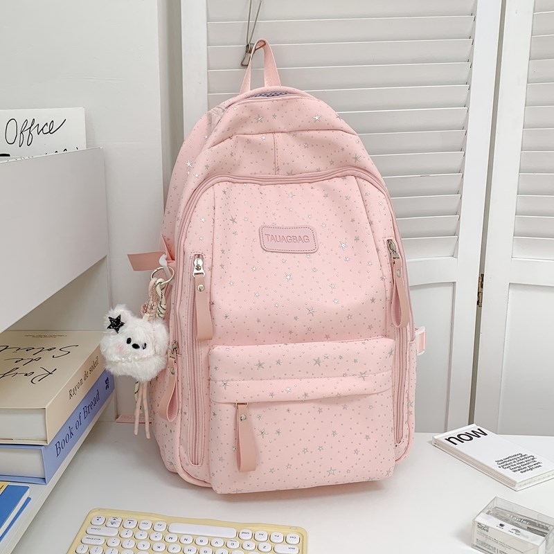 Rucsac gimnaziu unisex, Material compozit, Curea cu pernă de aer, Stil campus tineret, Potrivit pentru gimnaziu