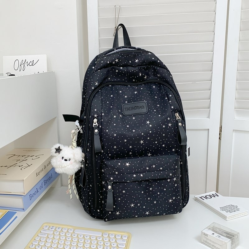 Rucsac gimnaziu unisex, Material compozit, Curea cu pernă de aer, Stil campus tineret, Potrivit pentru gimnaziu