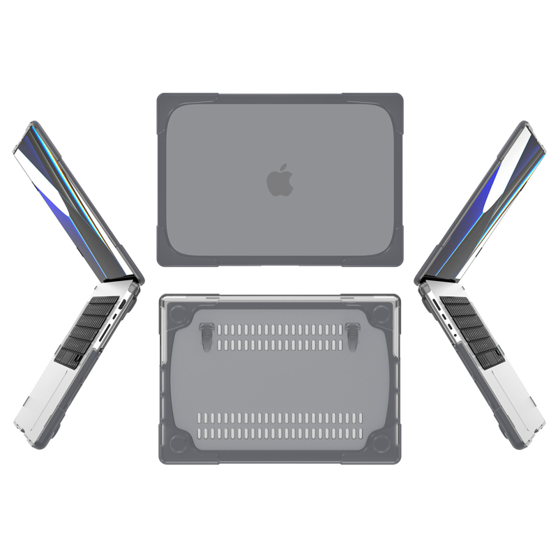 Защитен калъф за MacBook Pro и MacBook Air — пластмасов корпус, неутрален бранд