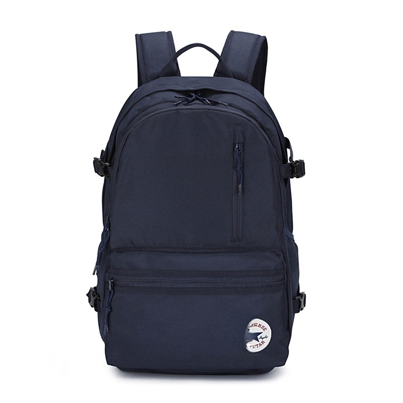 Ghiozdan pentru elevi - unisex, stil campus, 20-35 L, încăpător pentru laptop de 15 inci, poliester, sistem curele cu pernă de aer