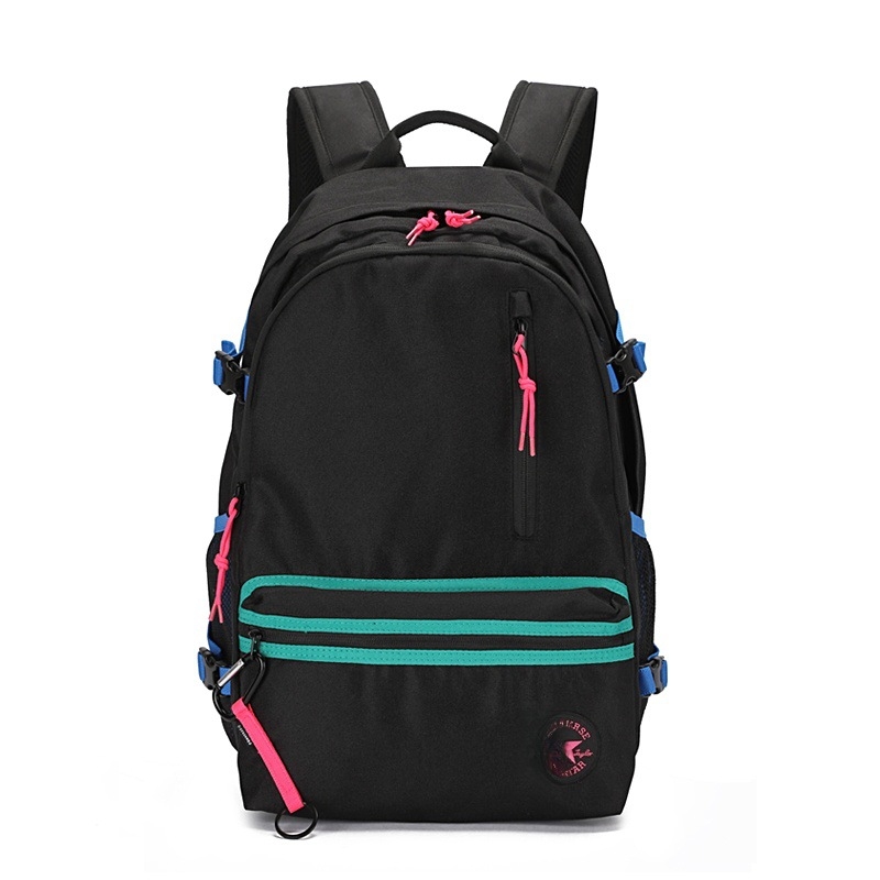 Ghiozdan pentru elevi - unisex, stil campus, 20-35 L, încăpător pentru laptop de 15 inci, poliester, sistem curele cu pernă de aer