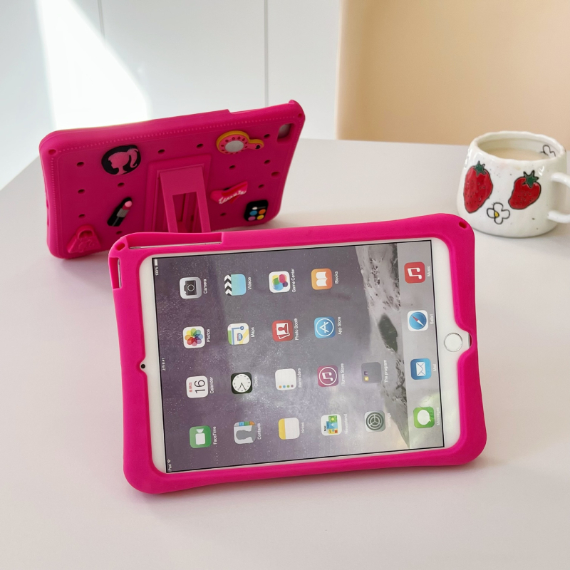 Jednobojna perforirana silikonska zaštita za iPad 10,2 inča (2023), kompatibilna s iPad Air 5