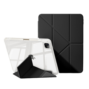 Huse de protecție pentru tabletă cu suport pentru stilou, 2 în 1 bază magnetică pliabilă, material PC, pentru tablete Apple