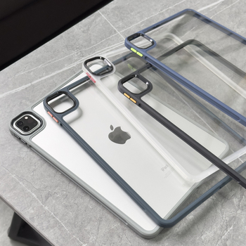 Θήκη για iPad Pro 11/12.9 με διπλό σχέδιο και θήκη για γραφίδα, TPU+PC, ανθεκτική σε κραδασμούς, προστασία από πτώσεις, κατασκευή με θερμή πρέσα