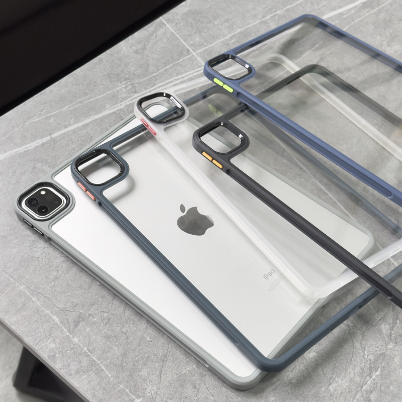 Θήκη για iPad Pro 11/12.9 με διπλό σχέδιο και θήκη για γραφίδα, TPU+PC, ανθεκτική σε κραδασμούς, προστασία από πτώσεις, κατασκευή με θερμή πρέσα