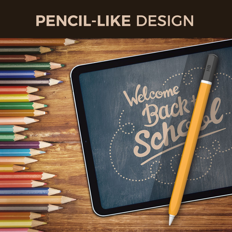 Σιλικονούχα προστατευτική θήκη για Apple Pencil Pro & 2η Γενιά – Ανθεκτικό σε κραδασμούς, Αντοχή στη φθορά, Ανθεκτικό στις πτώσεις, Κατασκευή με θερμική καμπύλωση