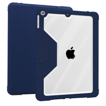 Carcasă din piele pentru iPad cu suport magnetic, anti-cadere, anti-amprentă, funcție de somn, material PC+TPU+PU