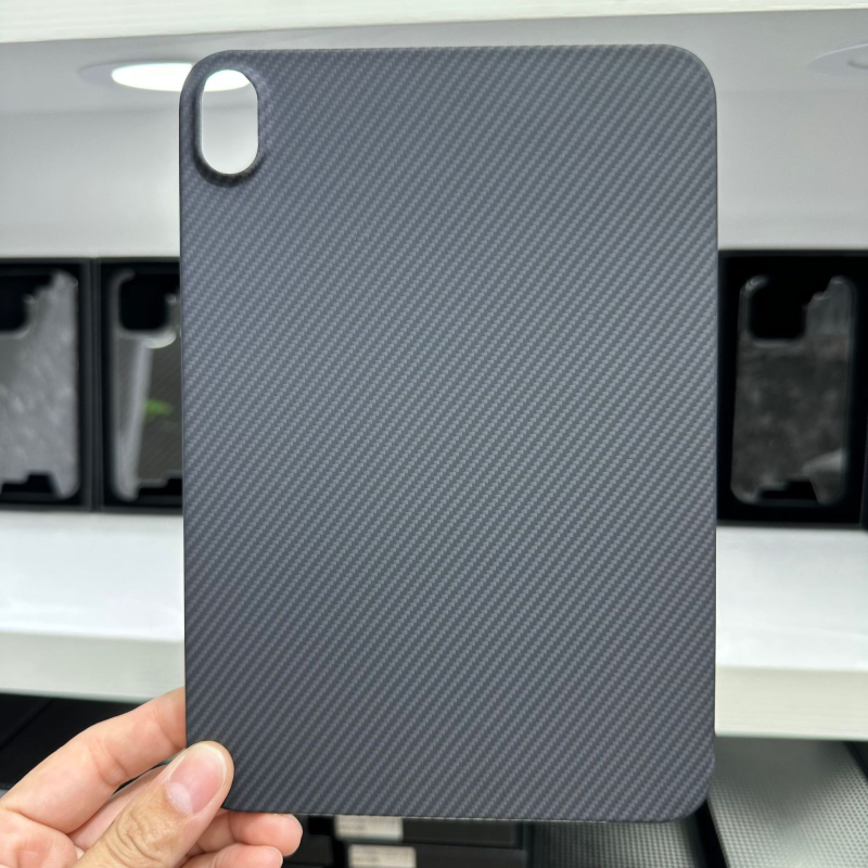Kevlarové vlákno ochranný obal pre iPad mini 6, viacfunkčný obchodný štýl, horúce lisovanie, Sleep funkcia nepodporovaná
