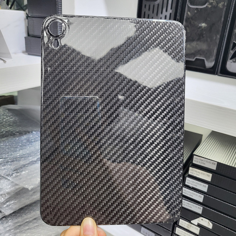 Kevlarové vlákno ochranný obal pre iPad mini 6, viacfunkčný obchodný štýl, horúce lisovanie, Sleep funkcia nepodporovaná