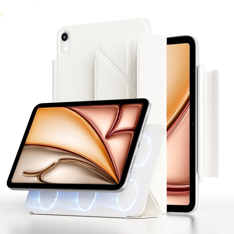 Zaštitna futrola za iPad Air 2024, 13 inča, Y preklop, tanak magnetski dvostrani klips, tkanina otporna na prljavštinu
